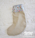 Christmas Stocking - Grey Betsy
