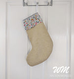 Christmas Stocking - Grey Betsy